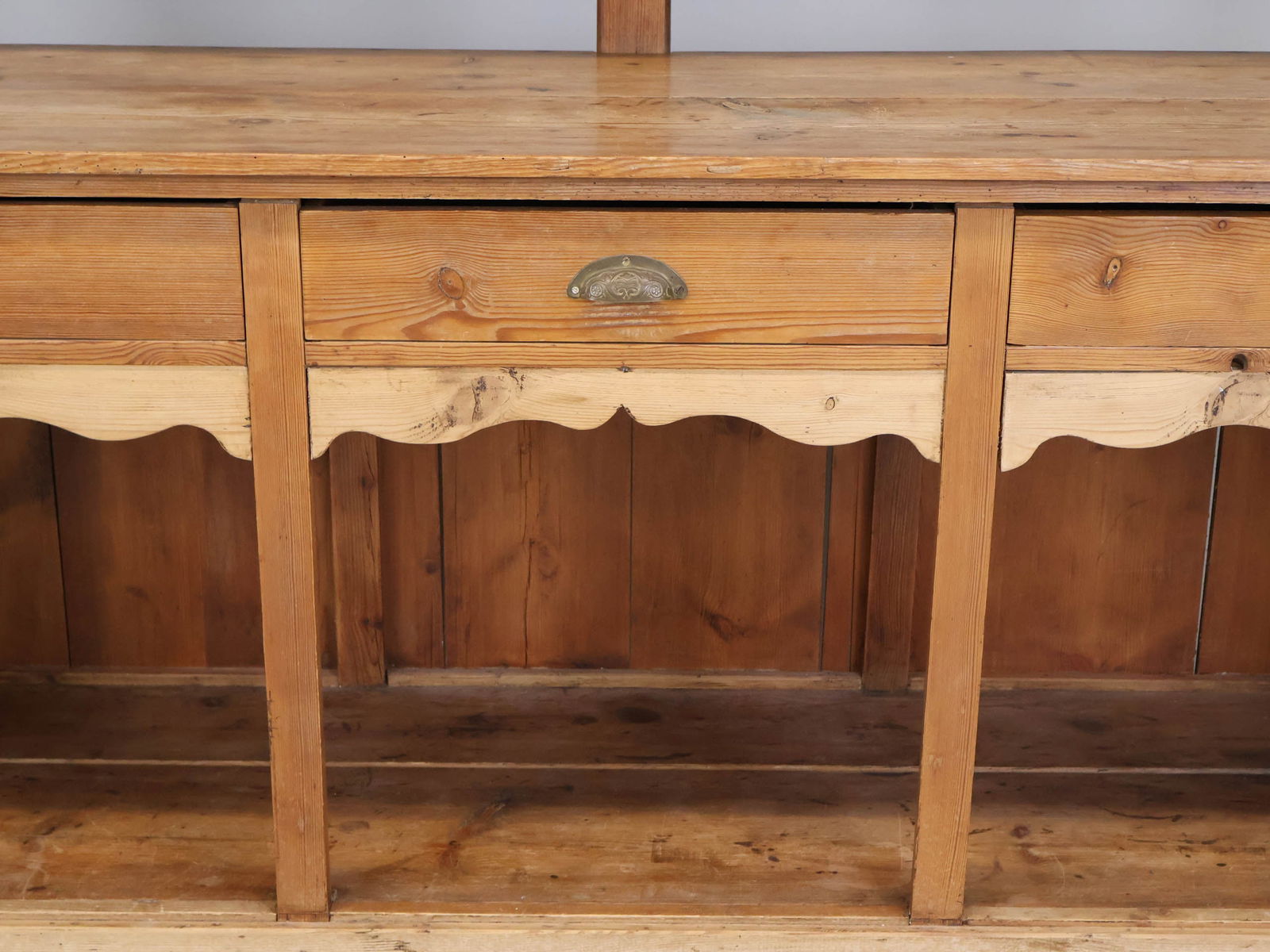 English Pine Welsh Cupboard - 9