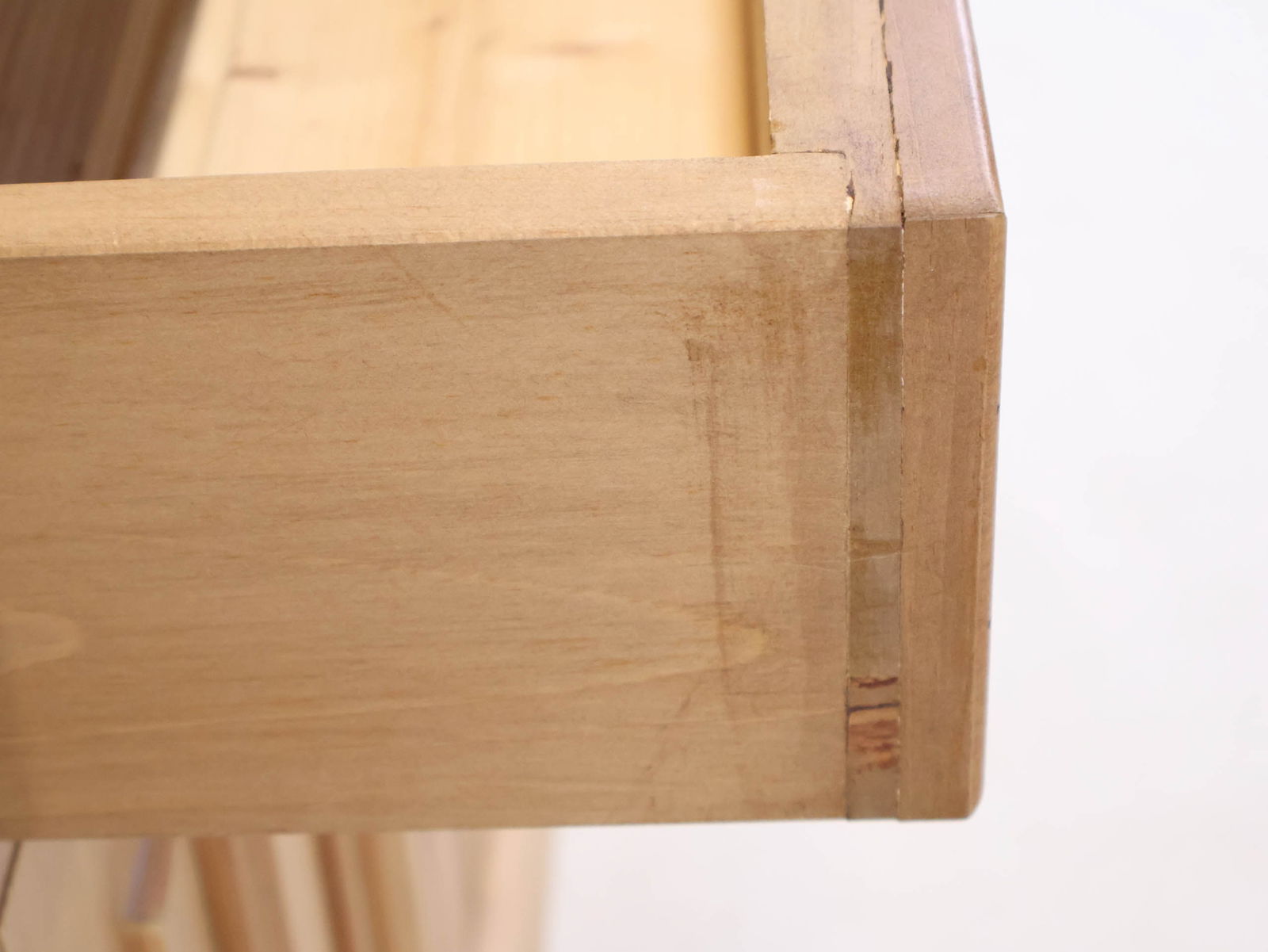 Two Part English Pine Bookcase - 8