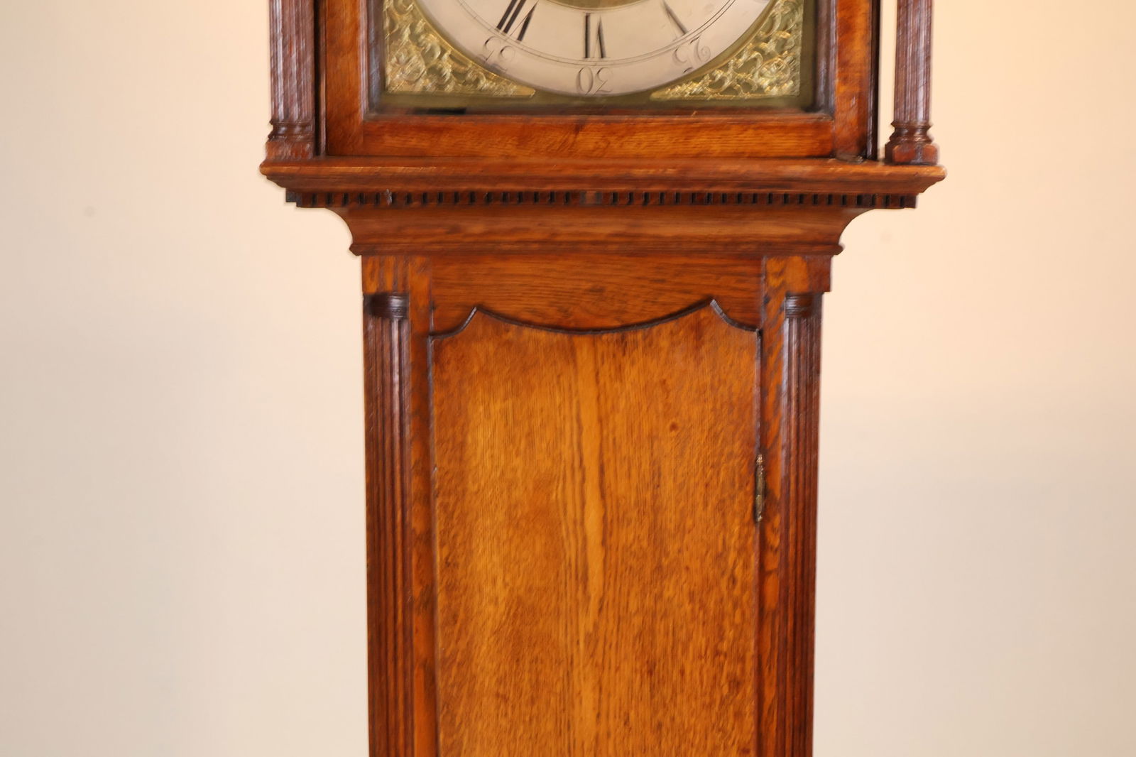 Georgian Oak Long Case Clock - 3