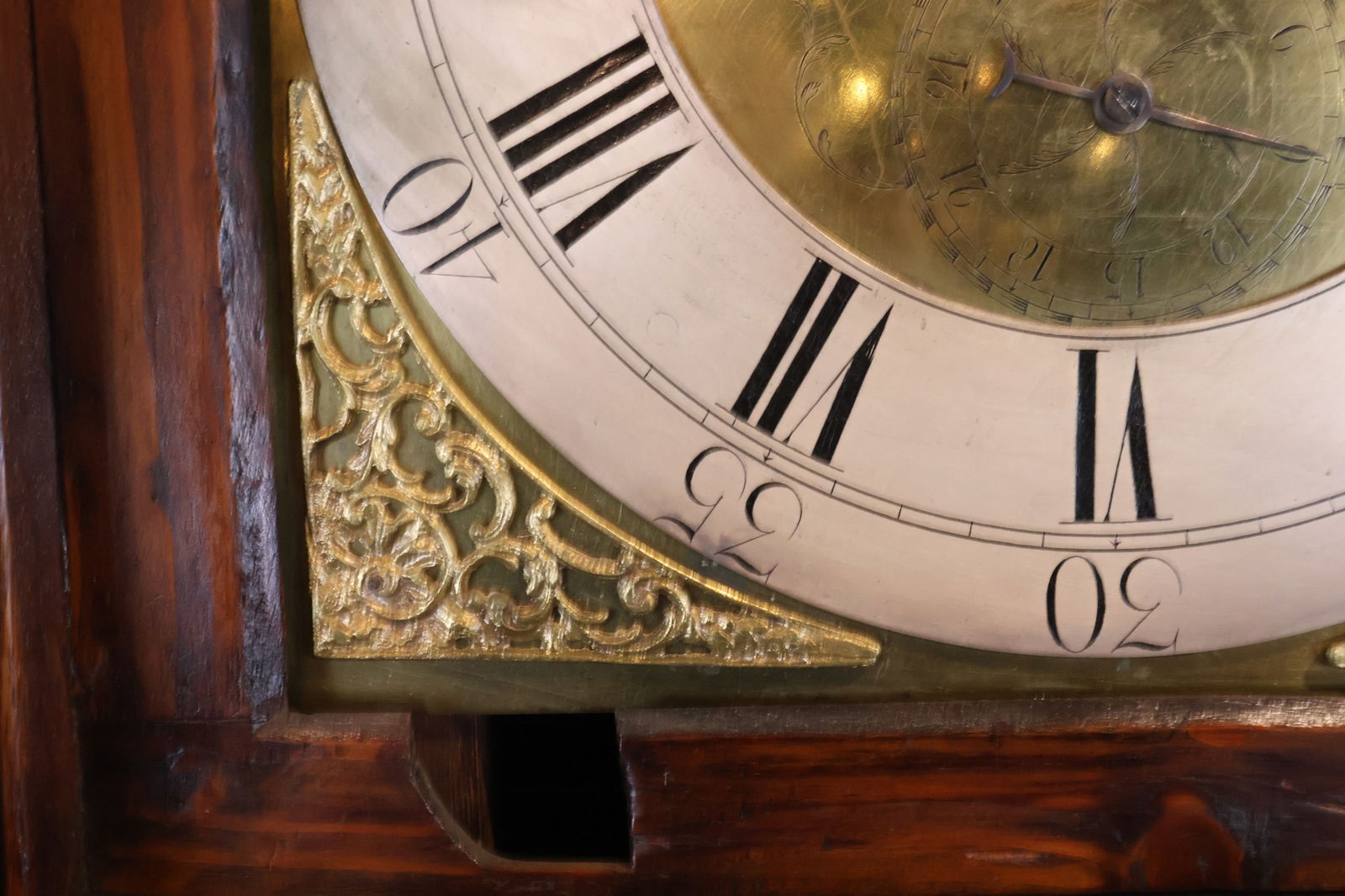 Georgian Oak Long Case Clock - 7