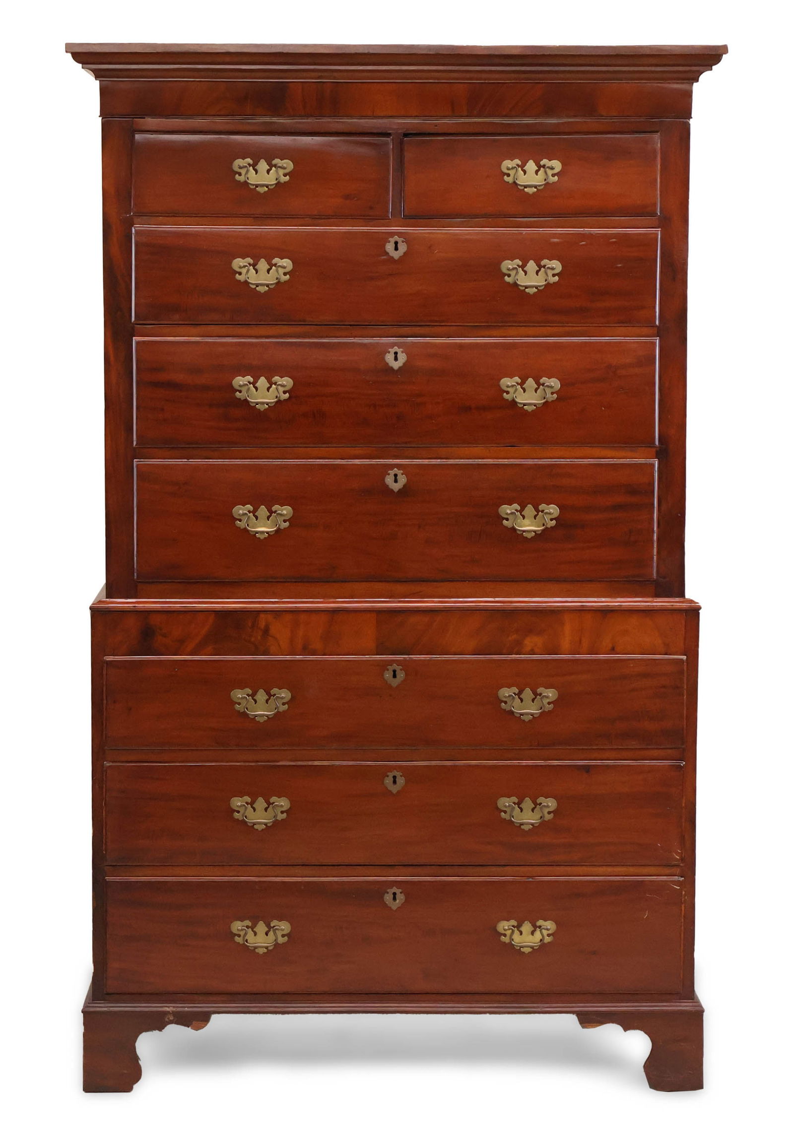 George III Mahogany Chest on Chest (1 of 12)