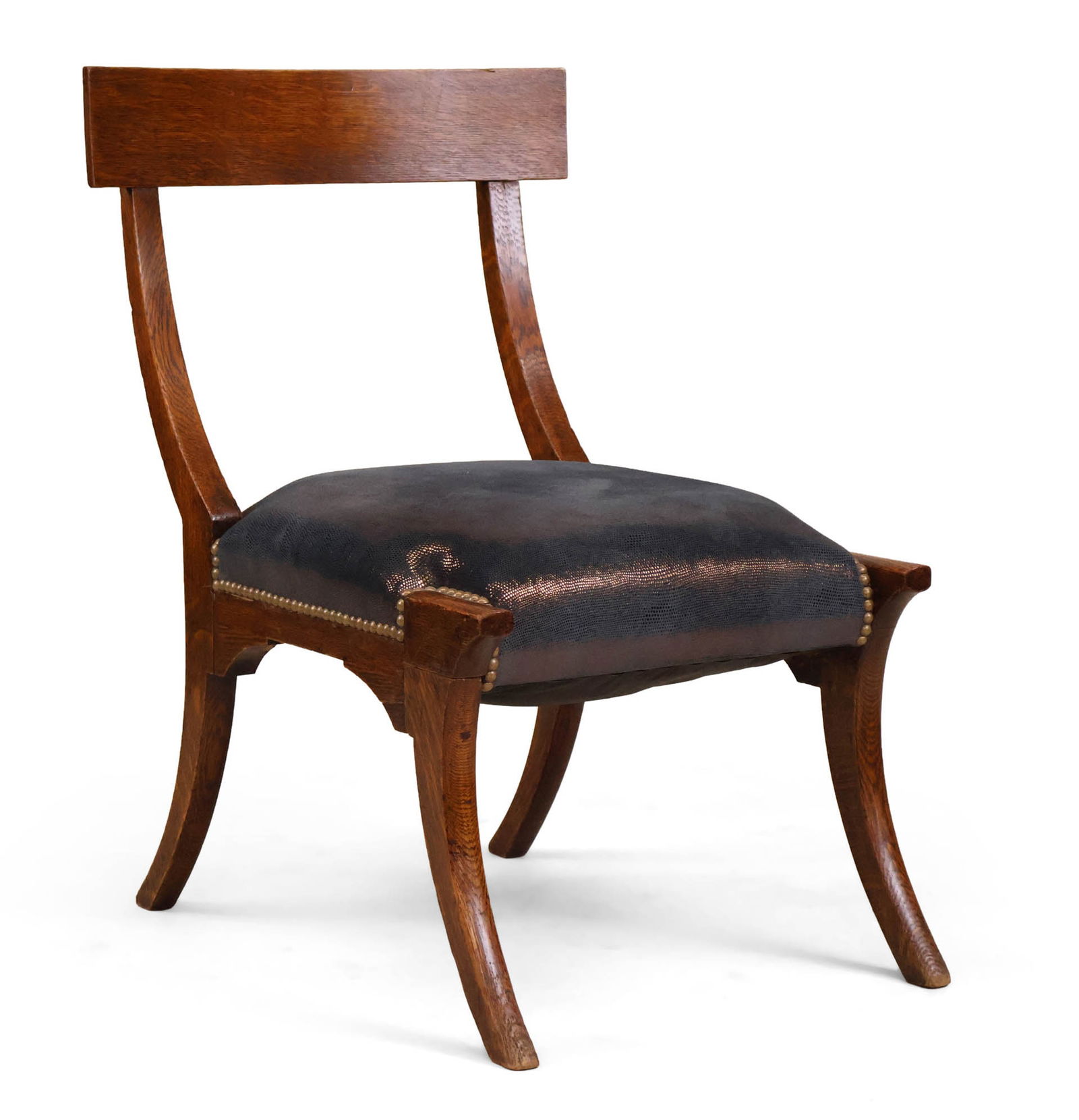 Regency Oak Klysmos Chair (1 of 11)
