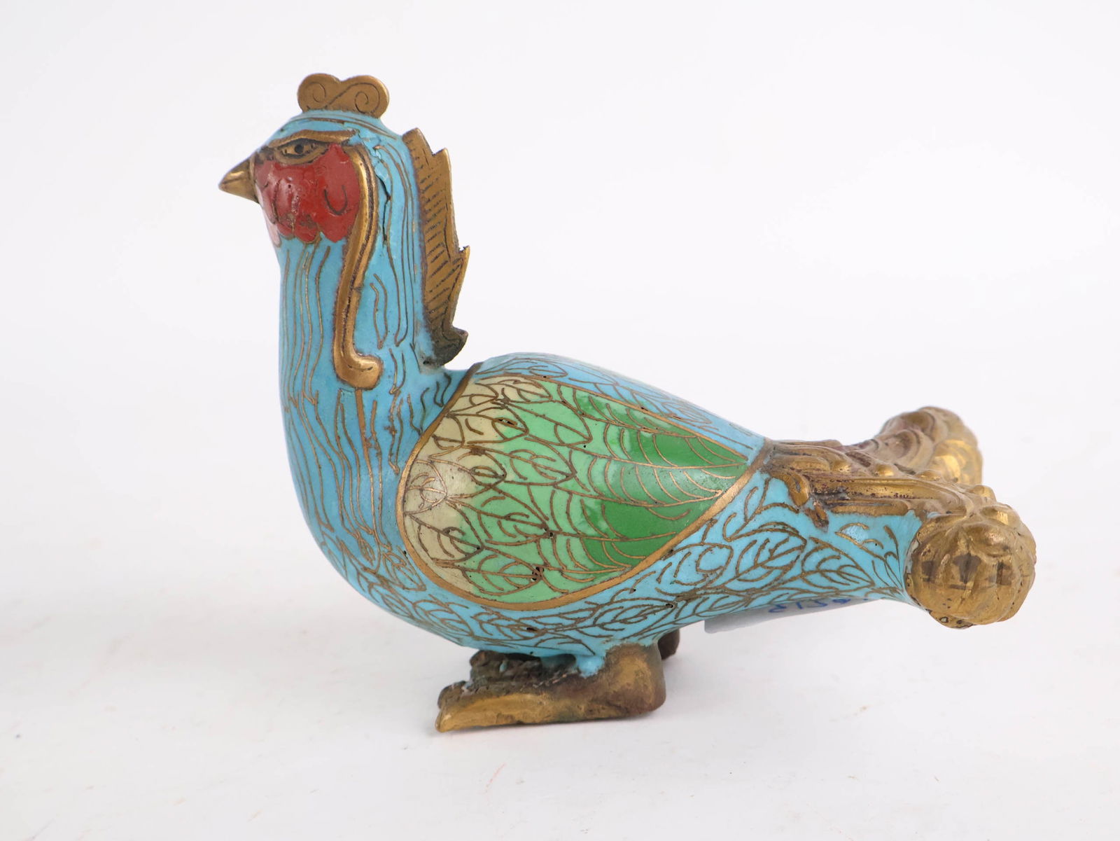 Three Chinese Enamel Figures - 2