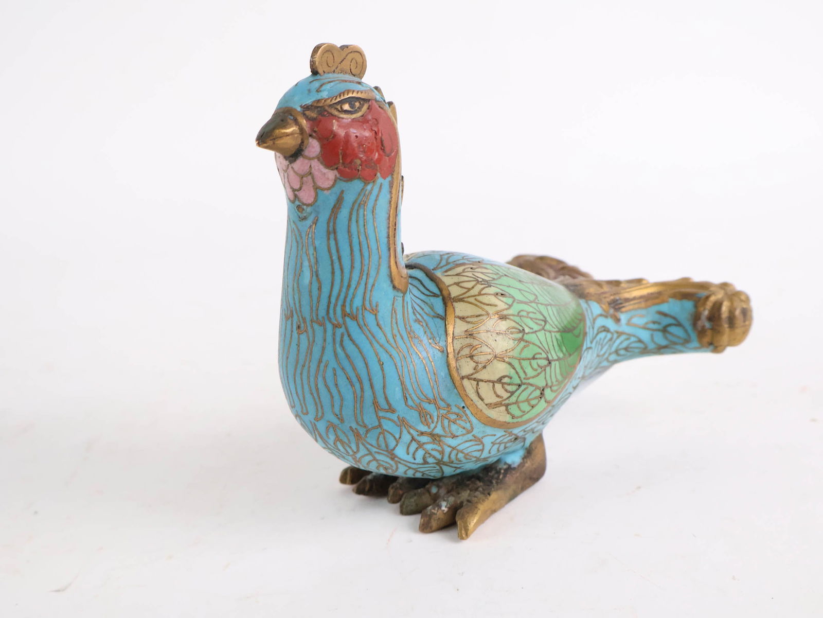 Three Chinese Enamel Figures - 3