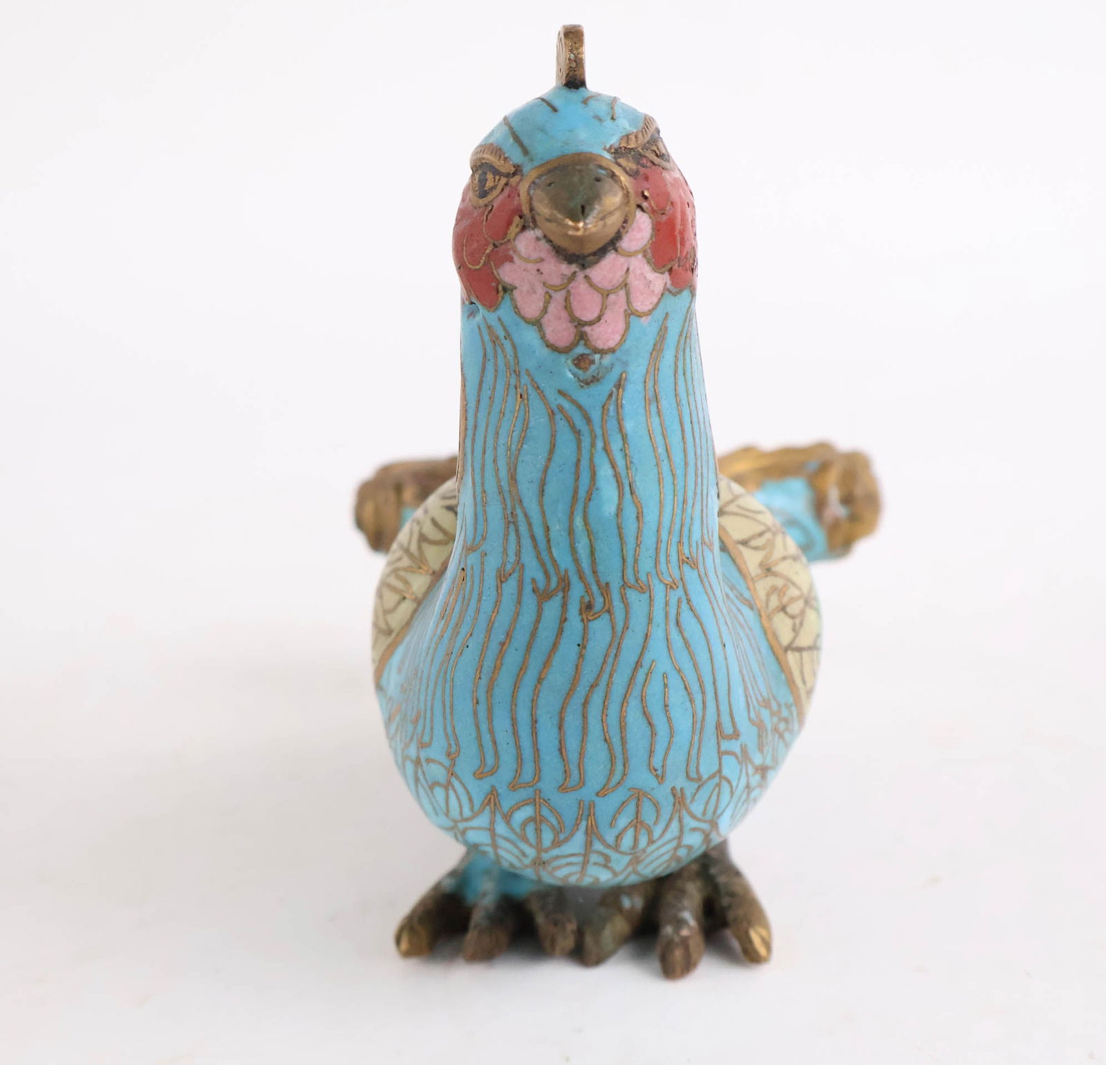 Three Chinese Enamel Figures - 4