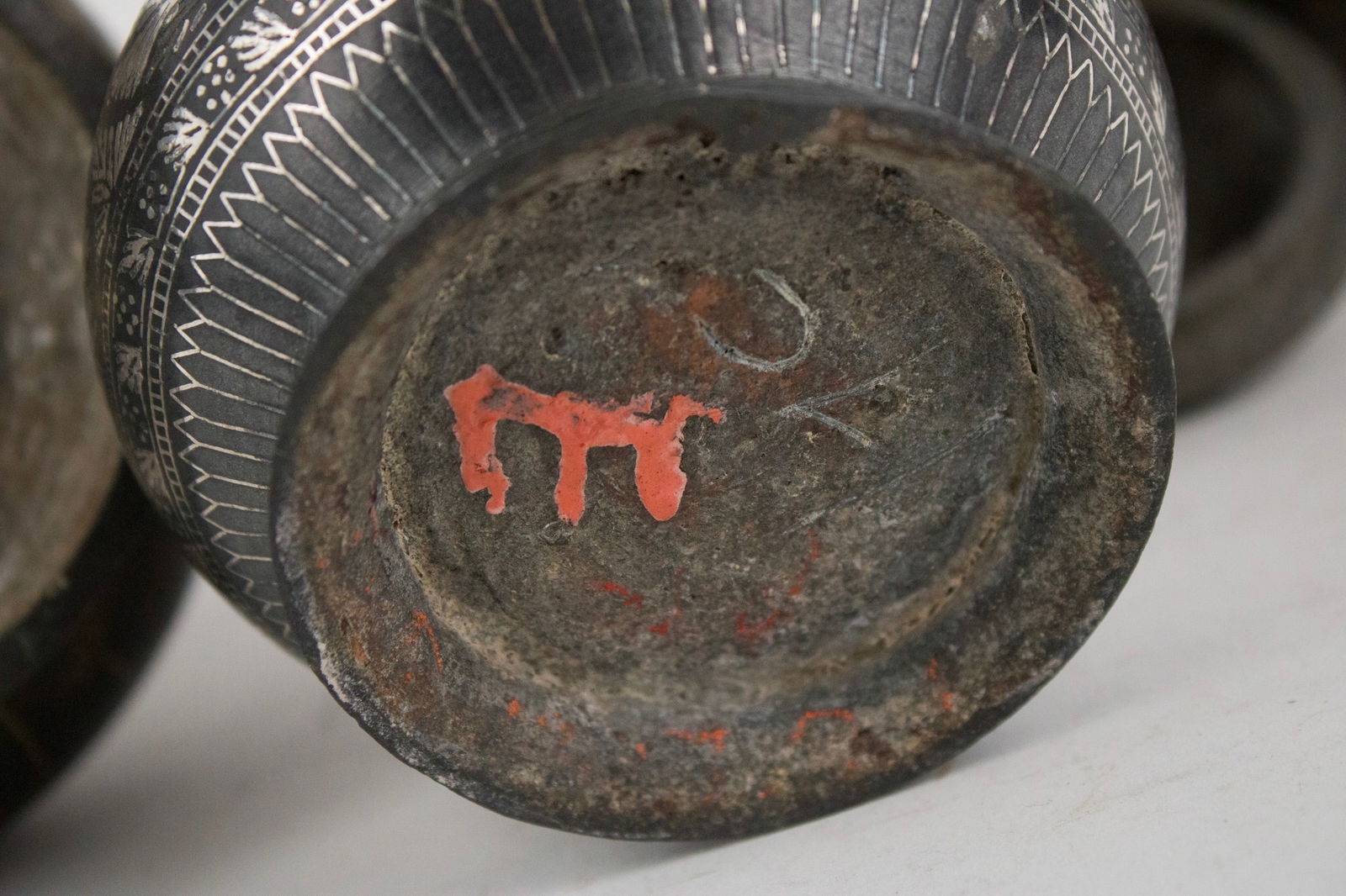 Three Bidriware Table Articles - 12