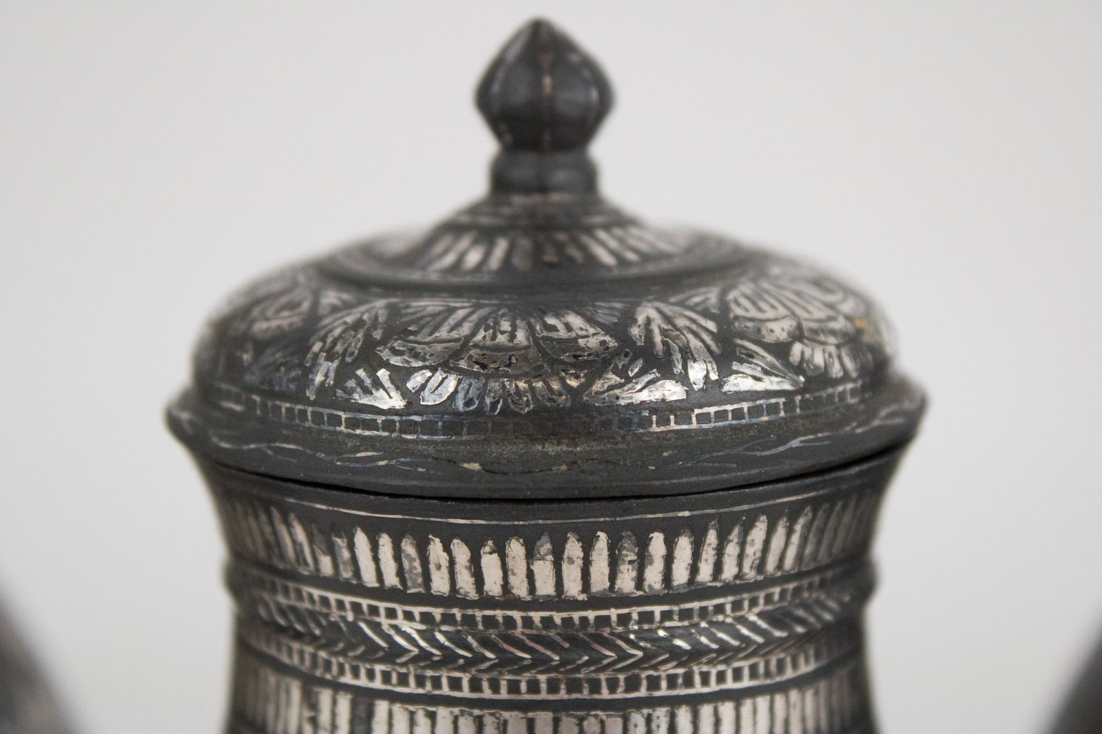 Three Bidriware Table Articles - 3