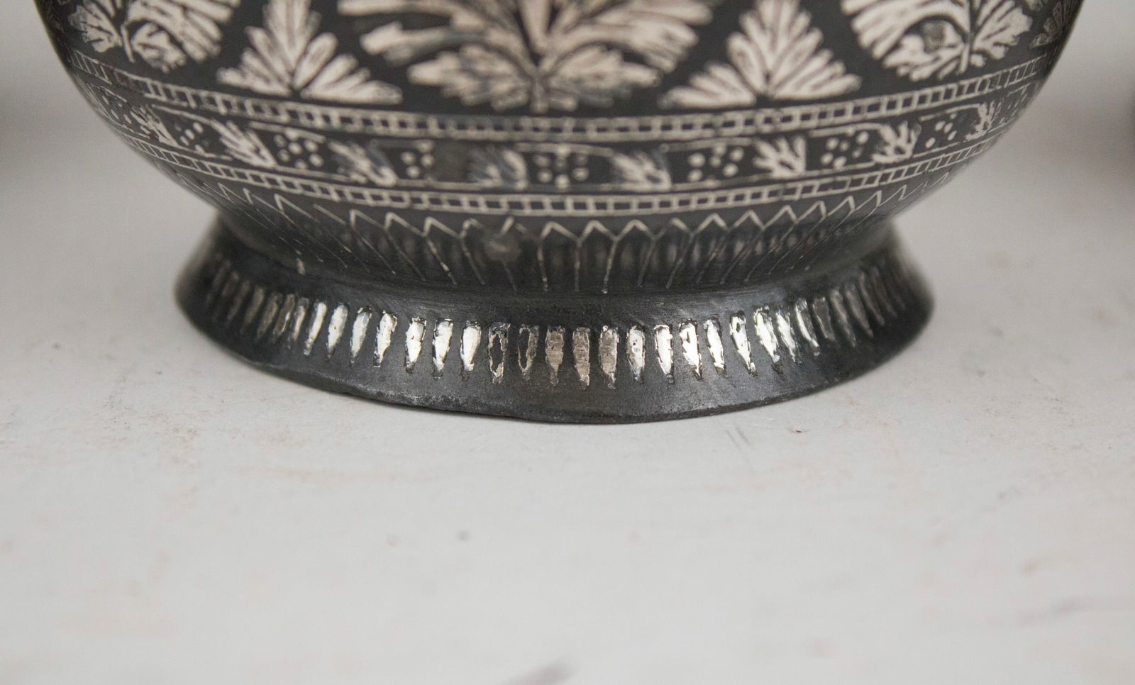 Three Bidriware Table Articles - 6