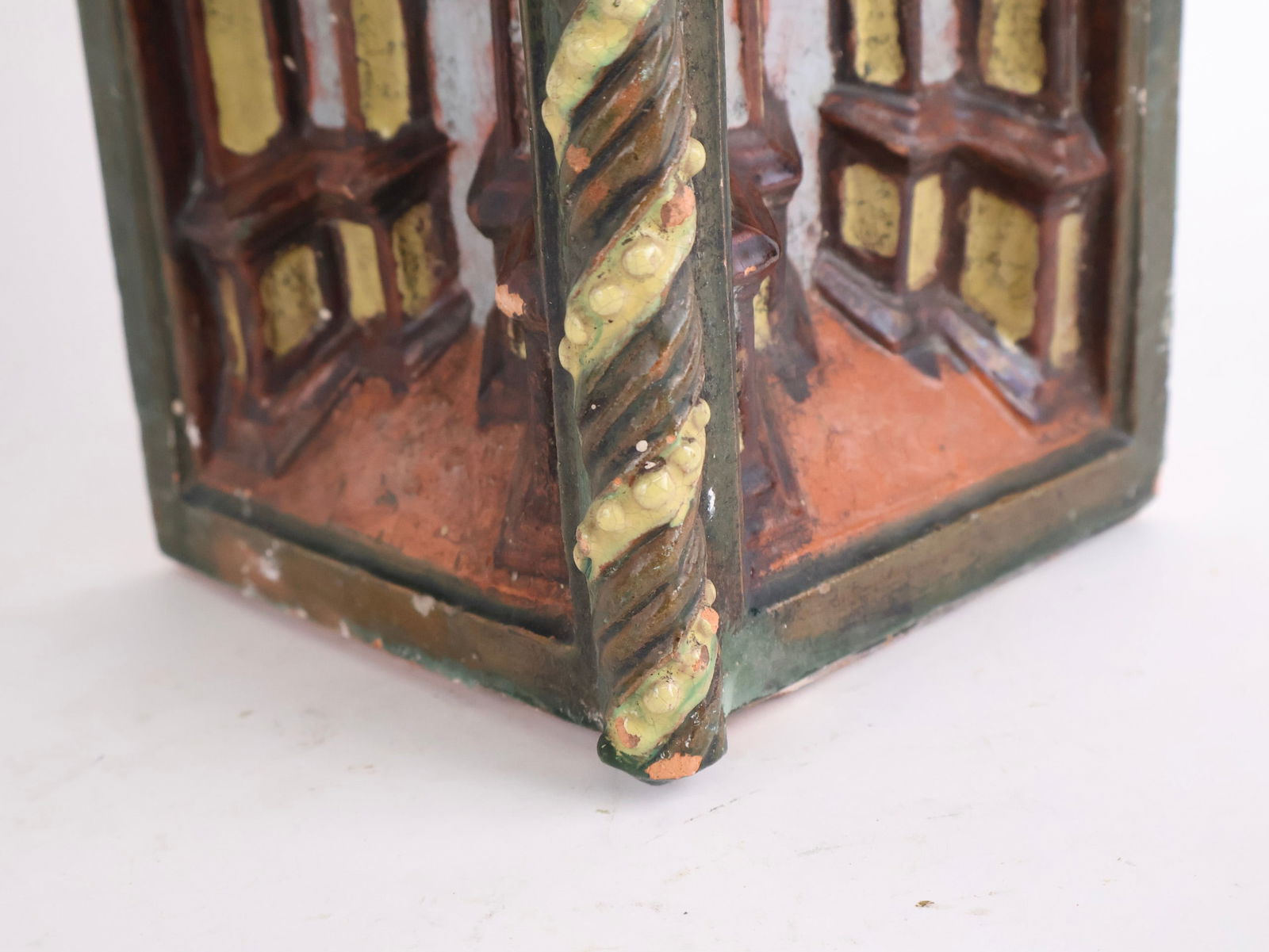 Three Majolica Tiles - 10