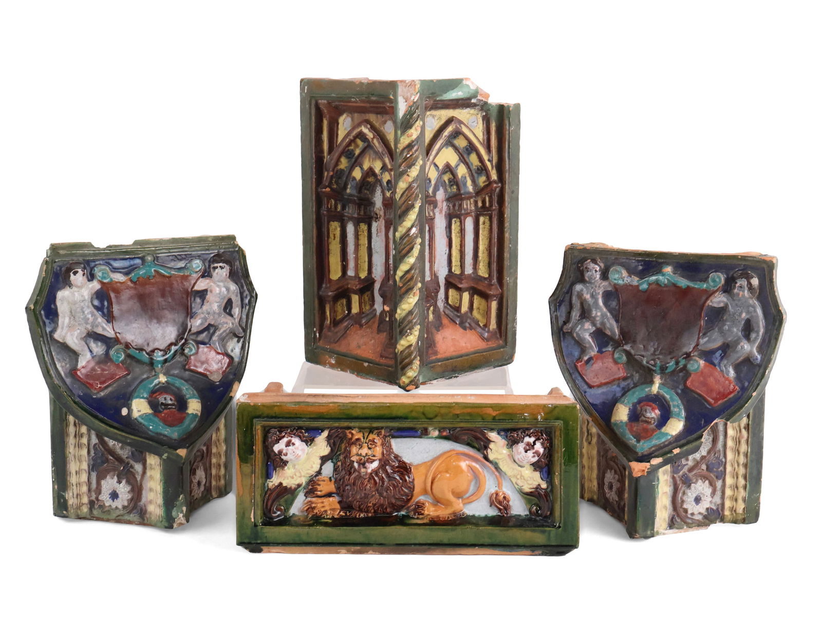 Three Majolica Tiles (1 of 13)