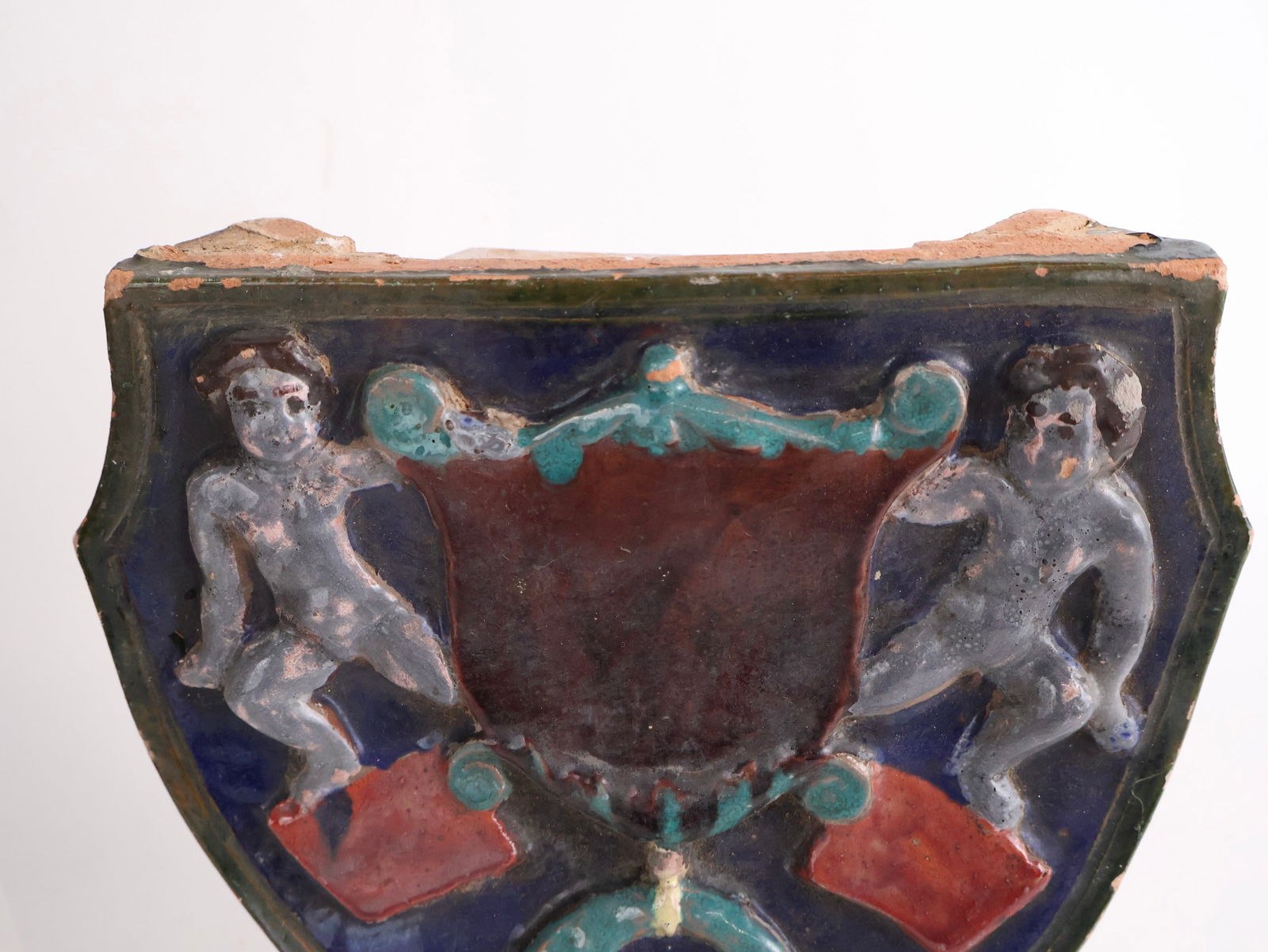 Three Majolica Tiles - 6