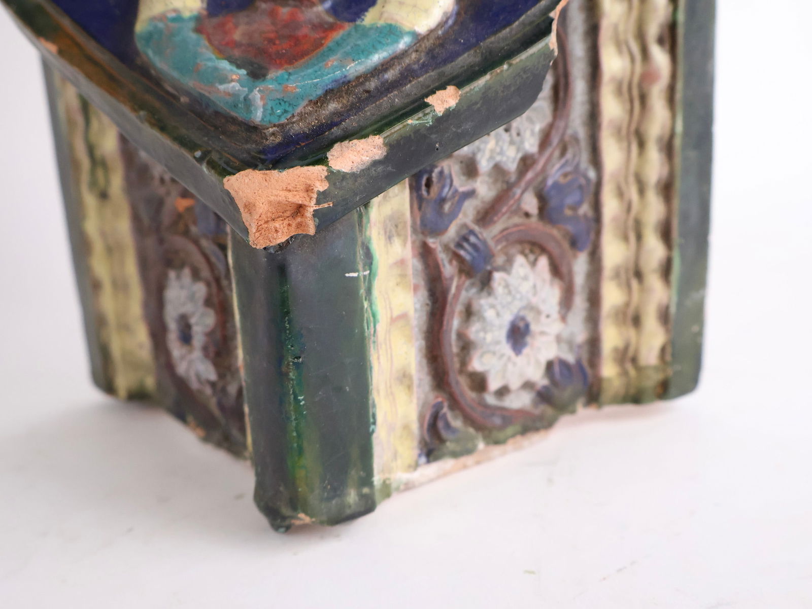 Three Majolica Tiles - 7