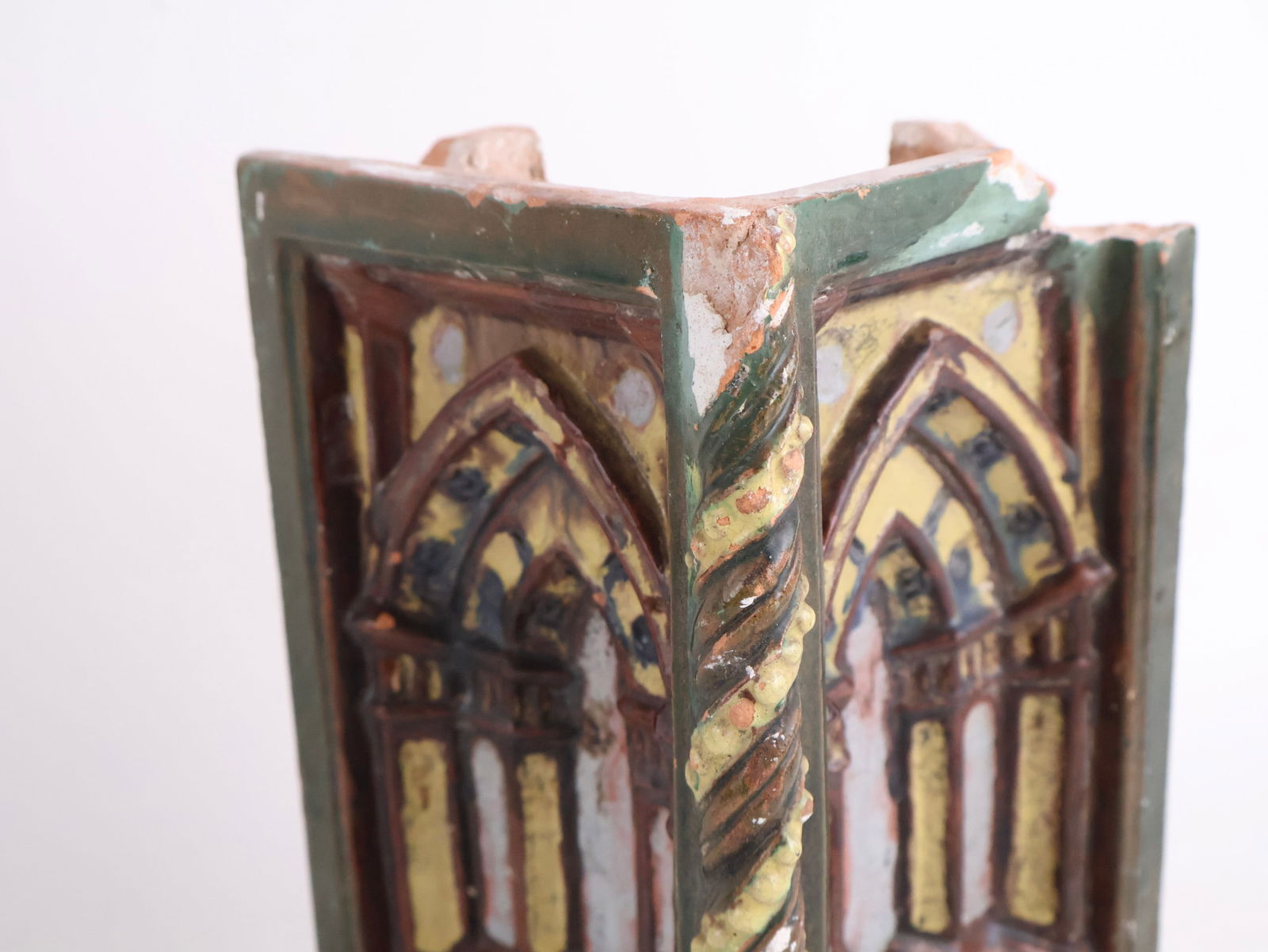 Three Majolica Tiles - 8