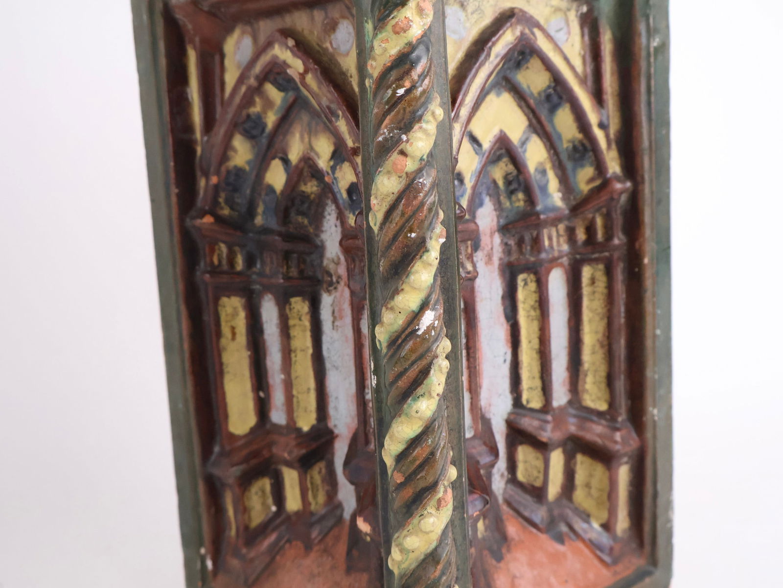 Three Majolica Tiles - 9