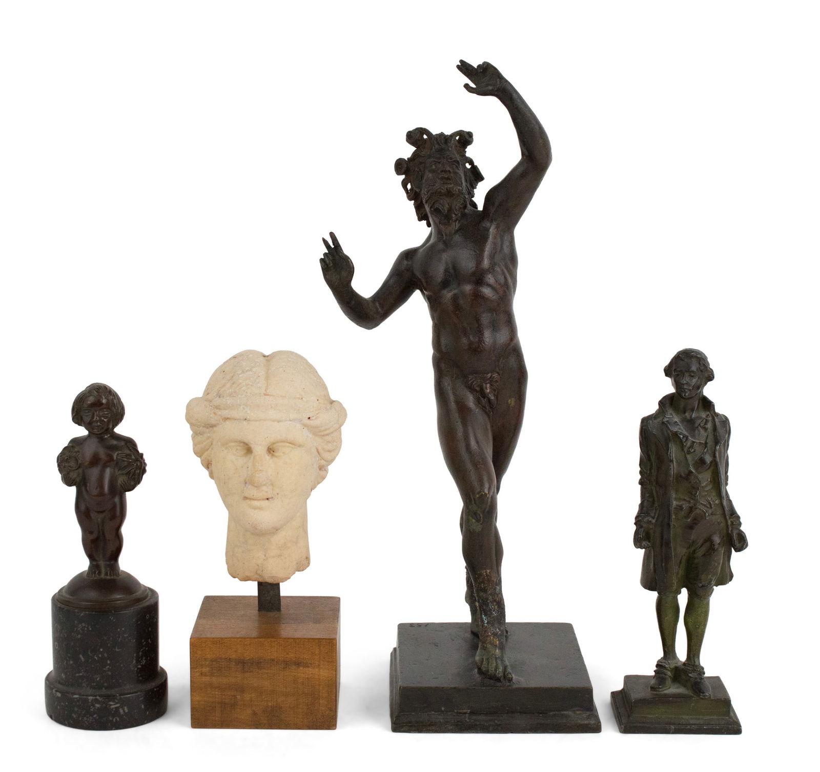 Four Small Statues (1 of 9)