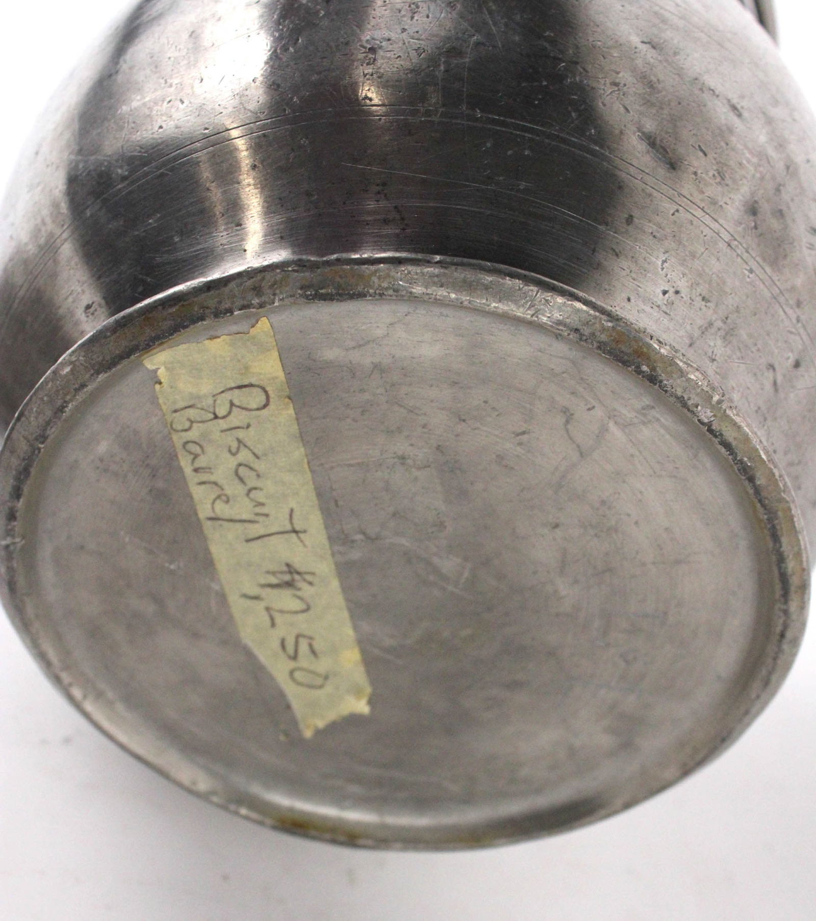 Pewter Biscuit Barrel - 10