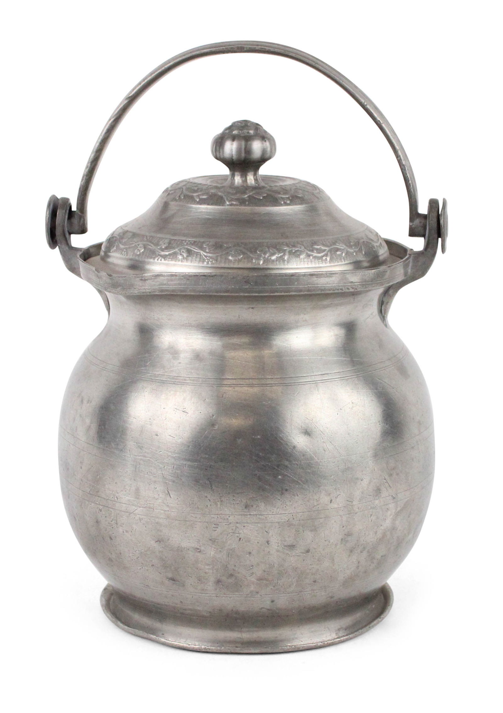 Pewter Biscuit Barrel (1 of 10)