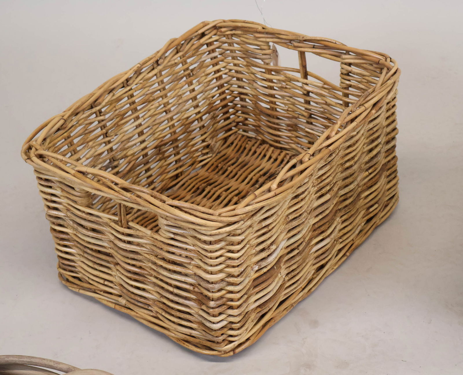 Five Modern Woven Rattan Baskets - 6
