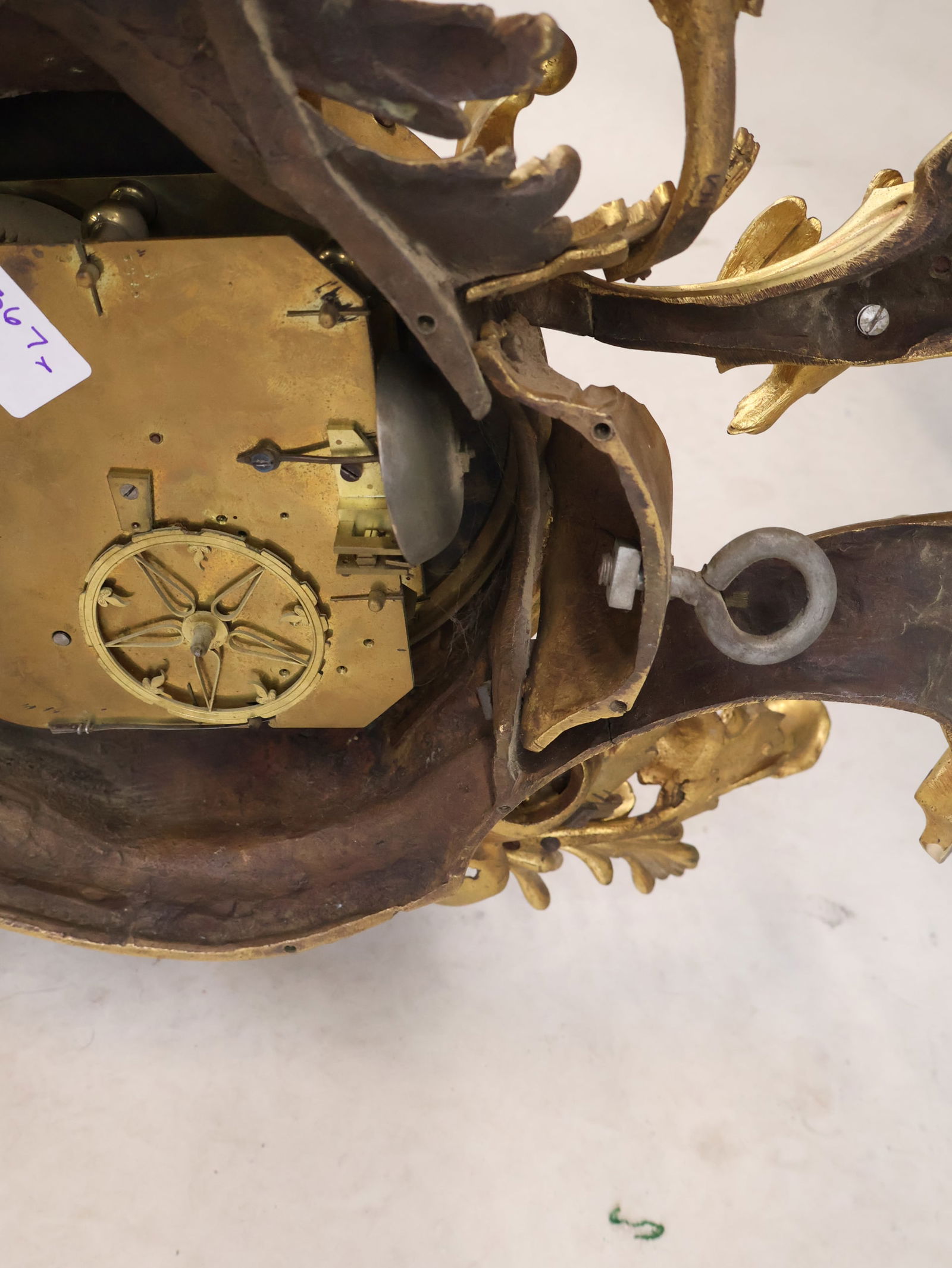 Louis XV Ormolu Cartel Clock - 14