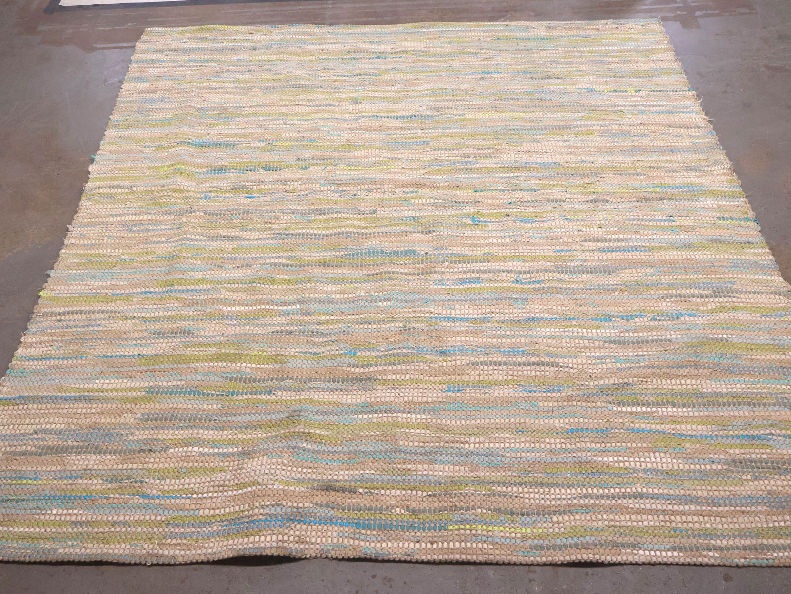 Two Machine-Made Flat-Woven Rugs - 11