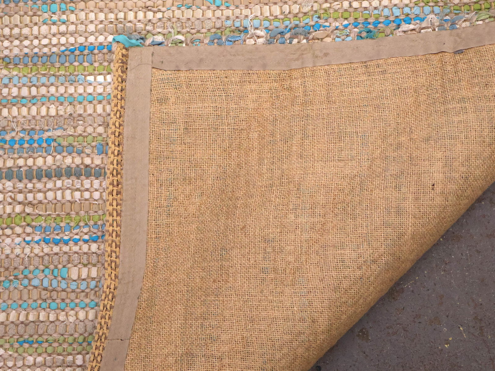 Two Machine-Made Flat-Woven Rugs - 12