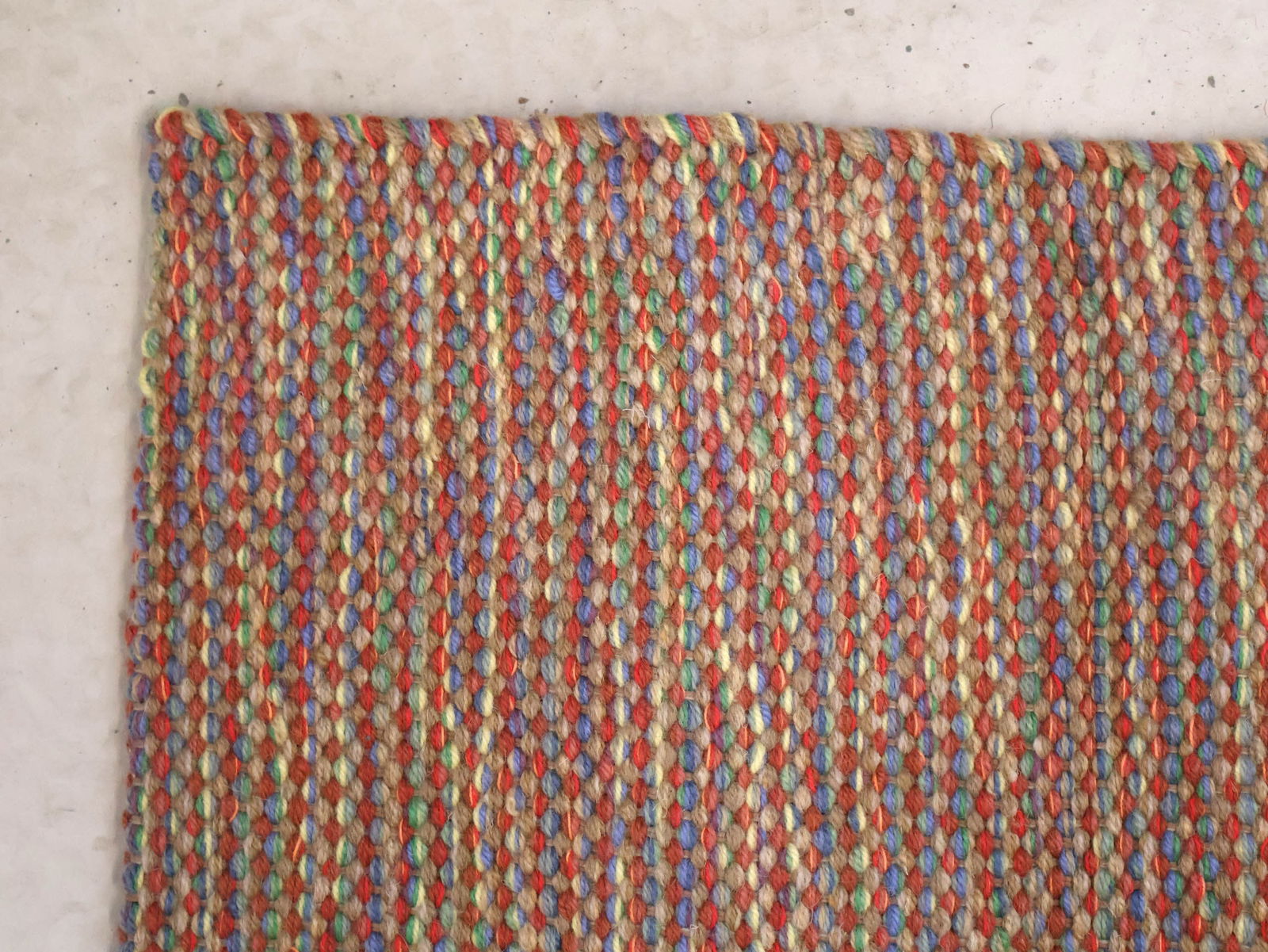 Two Machine-Made Flat-Woven Rugs - 7