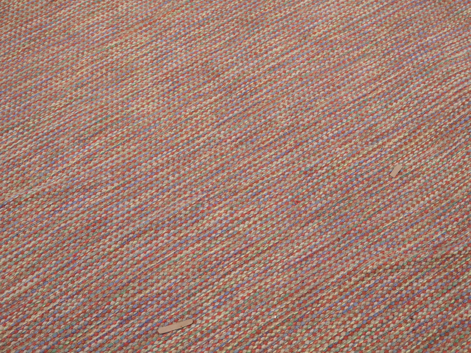 Two Machine-Made Flat-Woven Rugs - 8