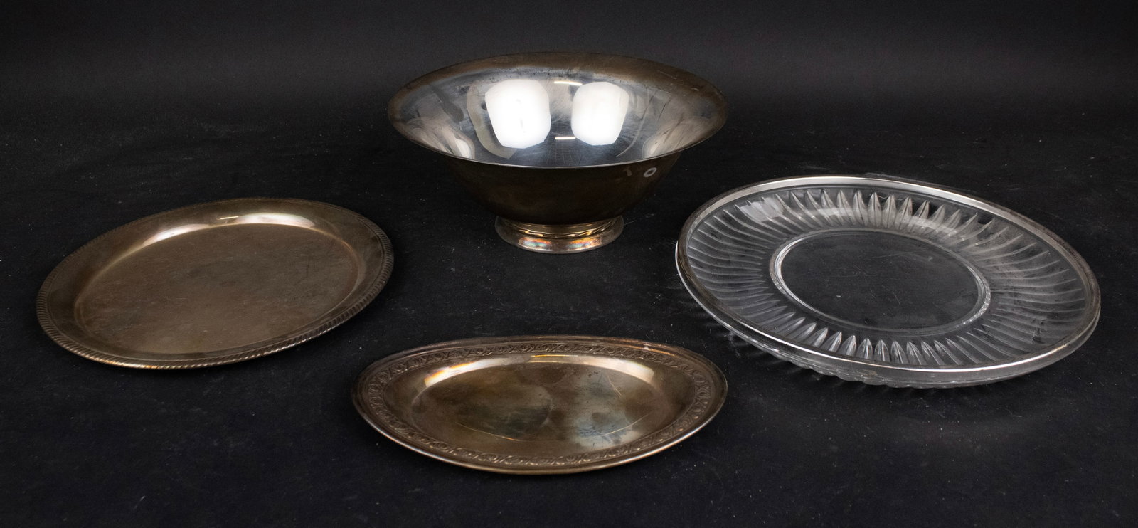 Four Silver Plated Hostess Ware Items (1 of 8)
