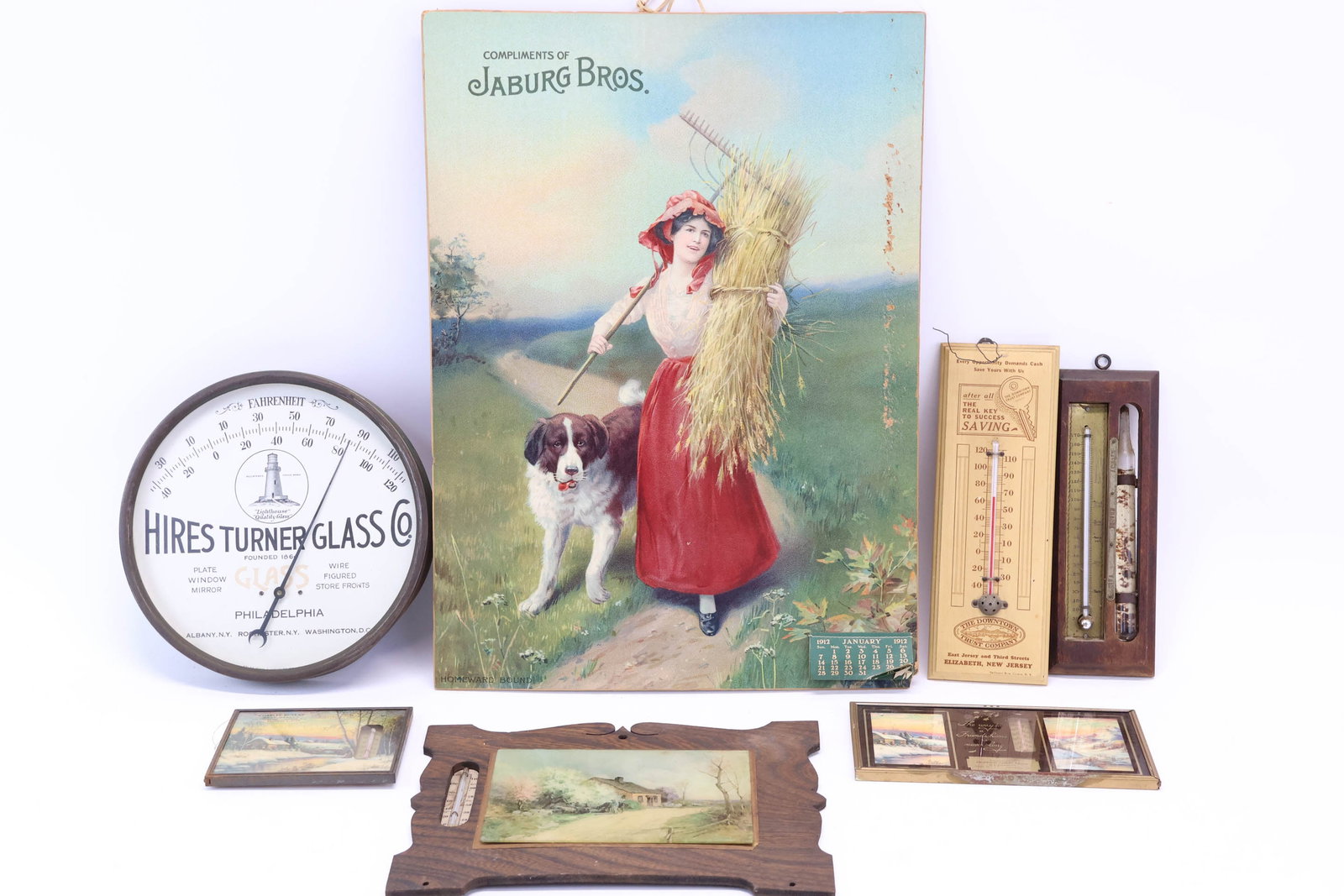 Group of Assorted Advertising Thermometers (1 of 13)