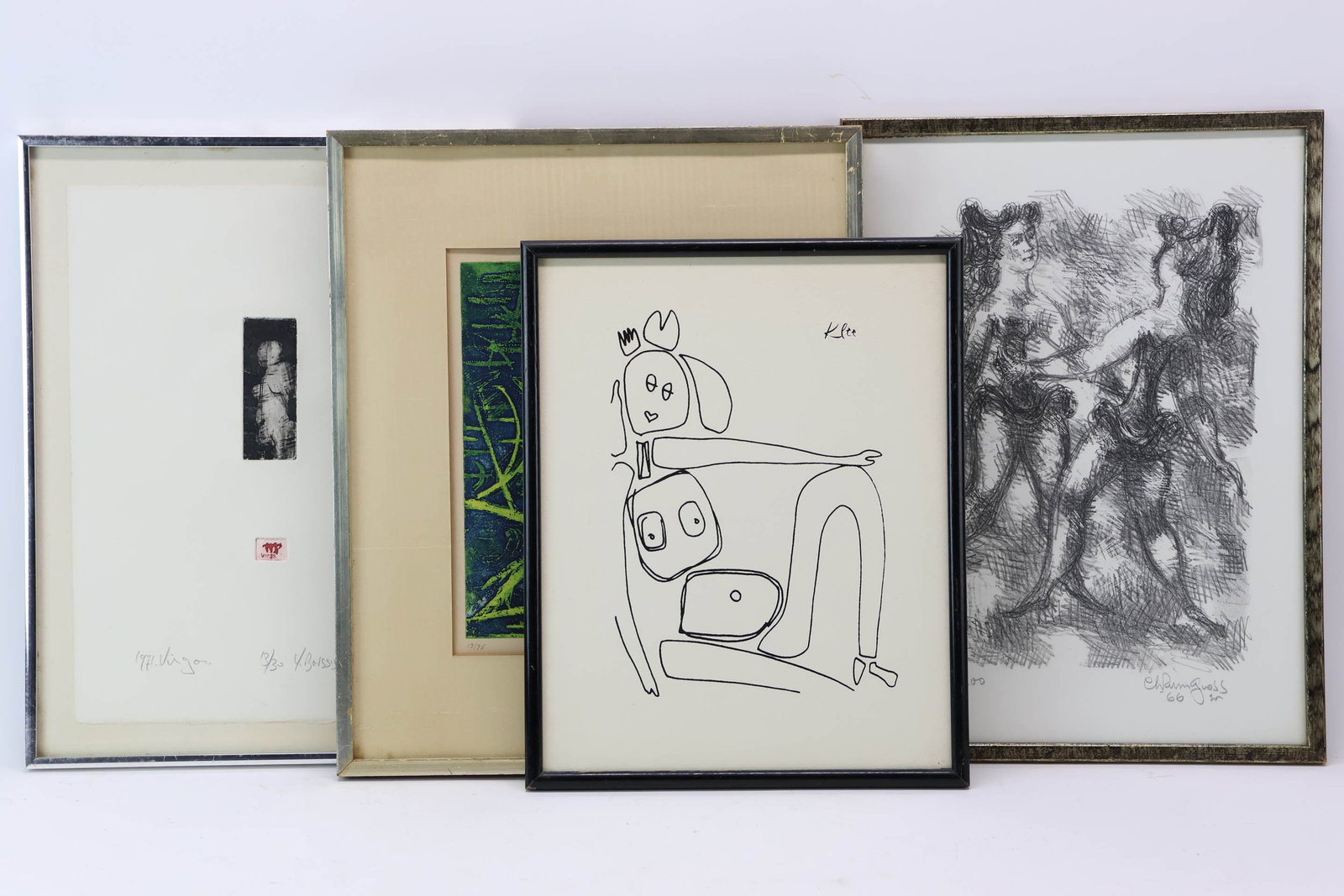 Group of Three Assorted Hand Signed Artworks (1 of 17)