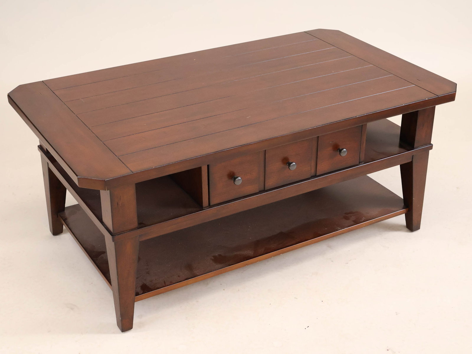 Contemporary Rectangular Low Table - 3