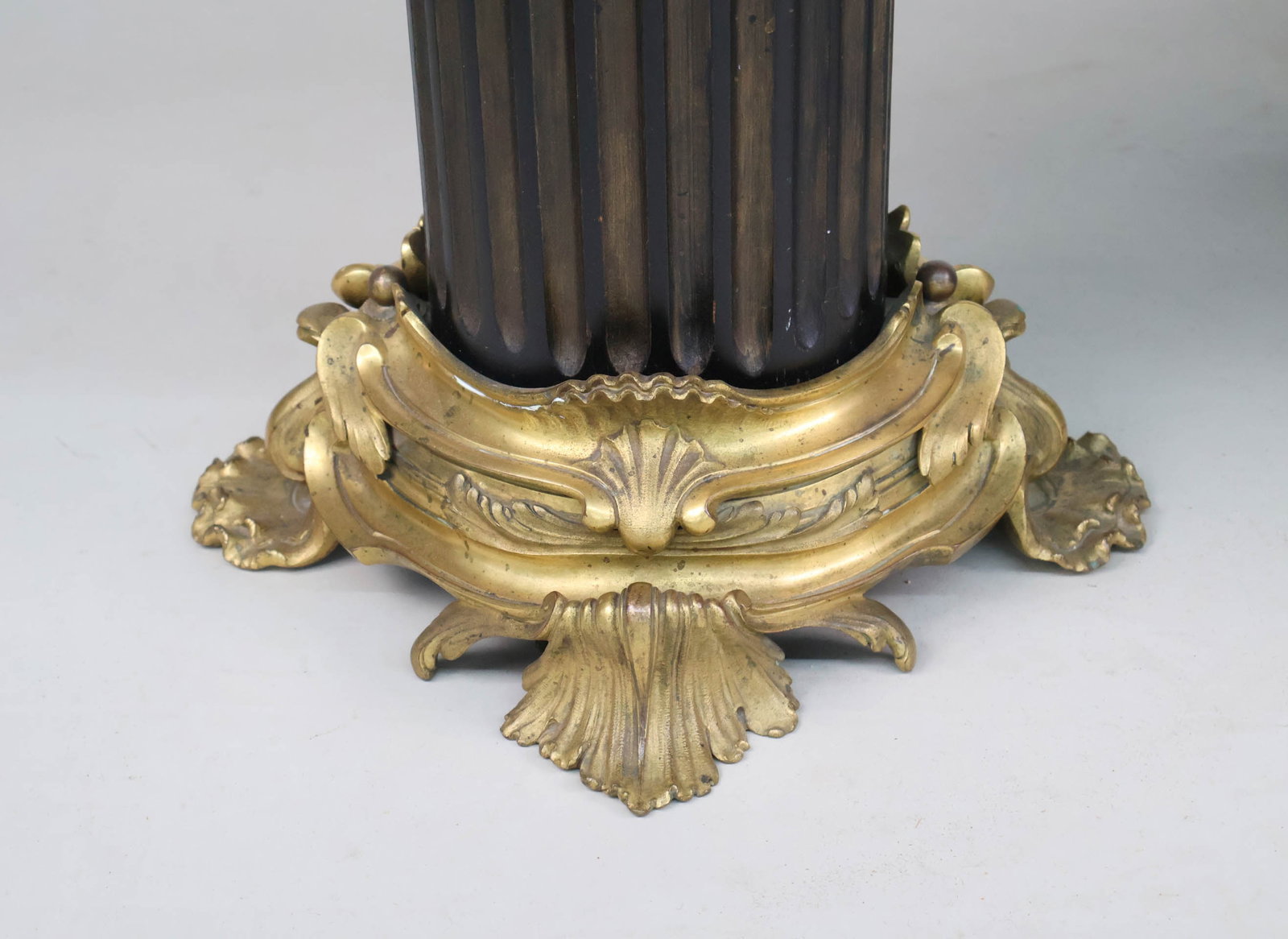 Marble Top Columnar Stand - 3