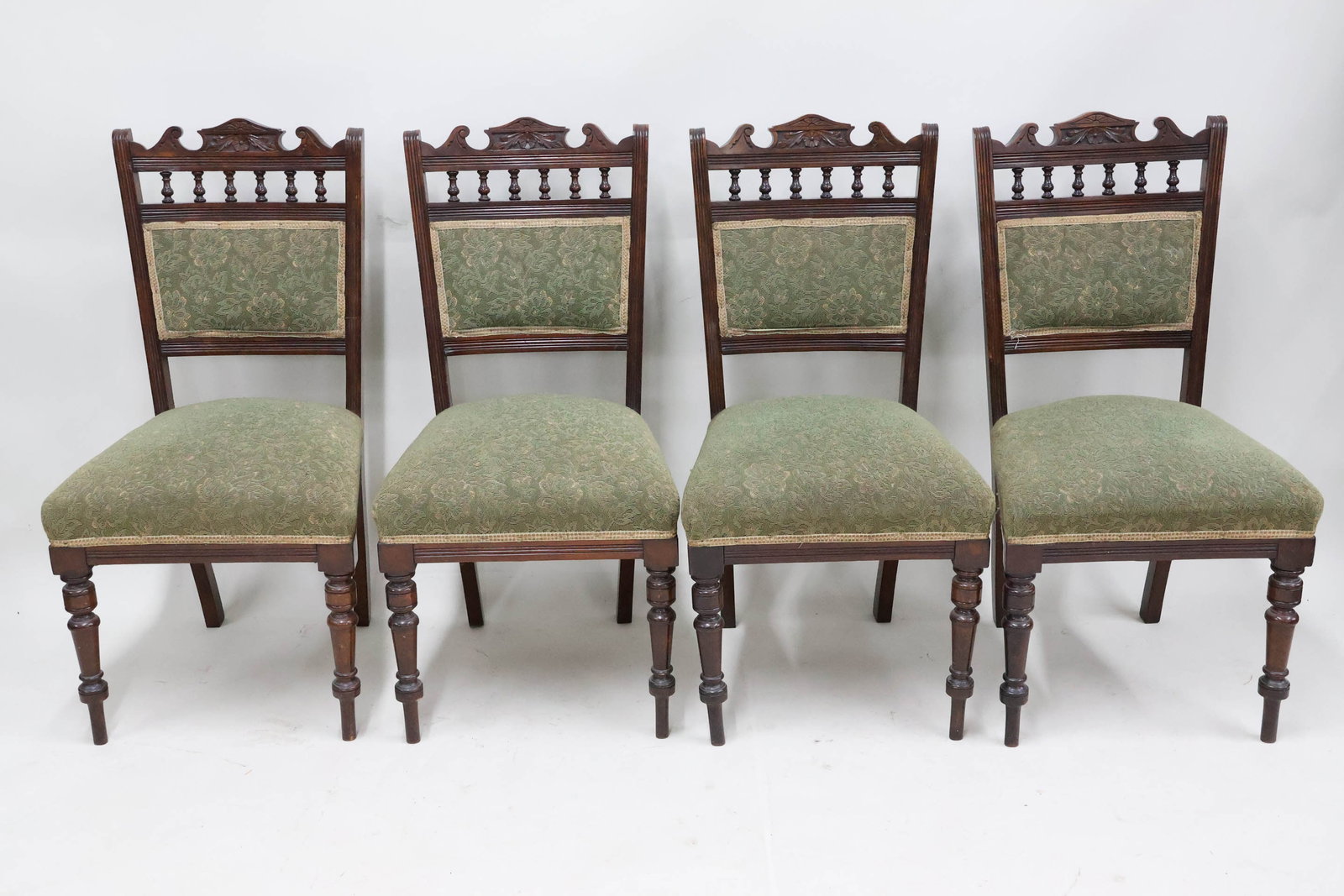 Set of Four Victorian Dining Chairs (1 of 7)