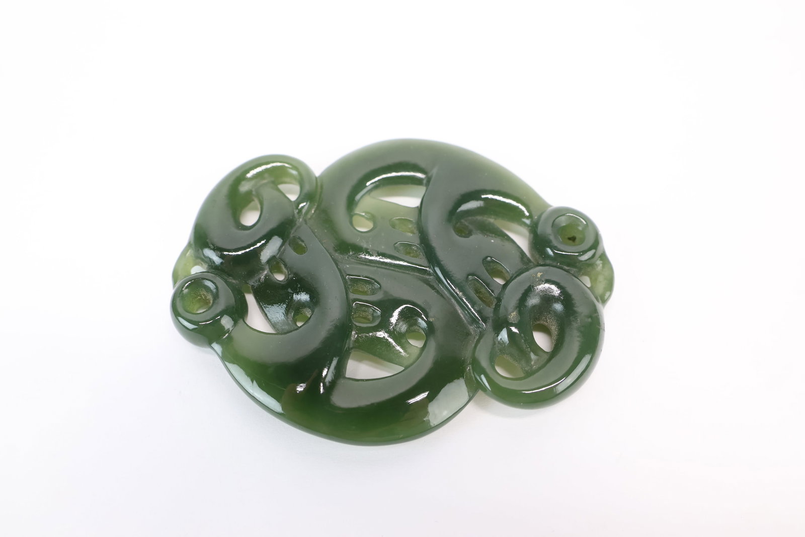 Nephrite Jade Pendant - 7