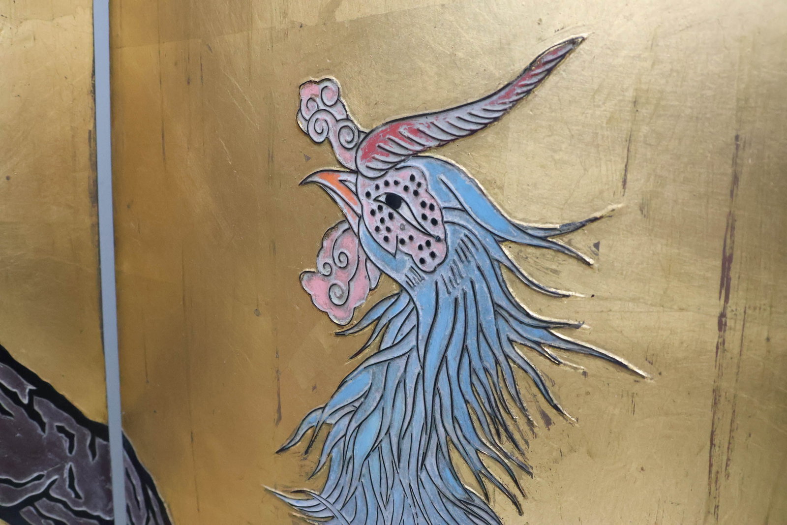 Asian Four Panel Coromandel Folding Screen - 4