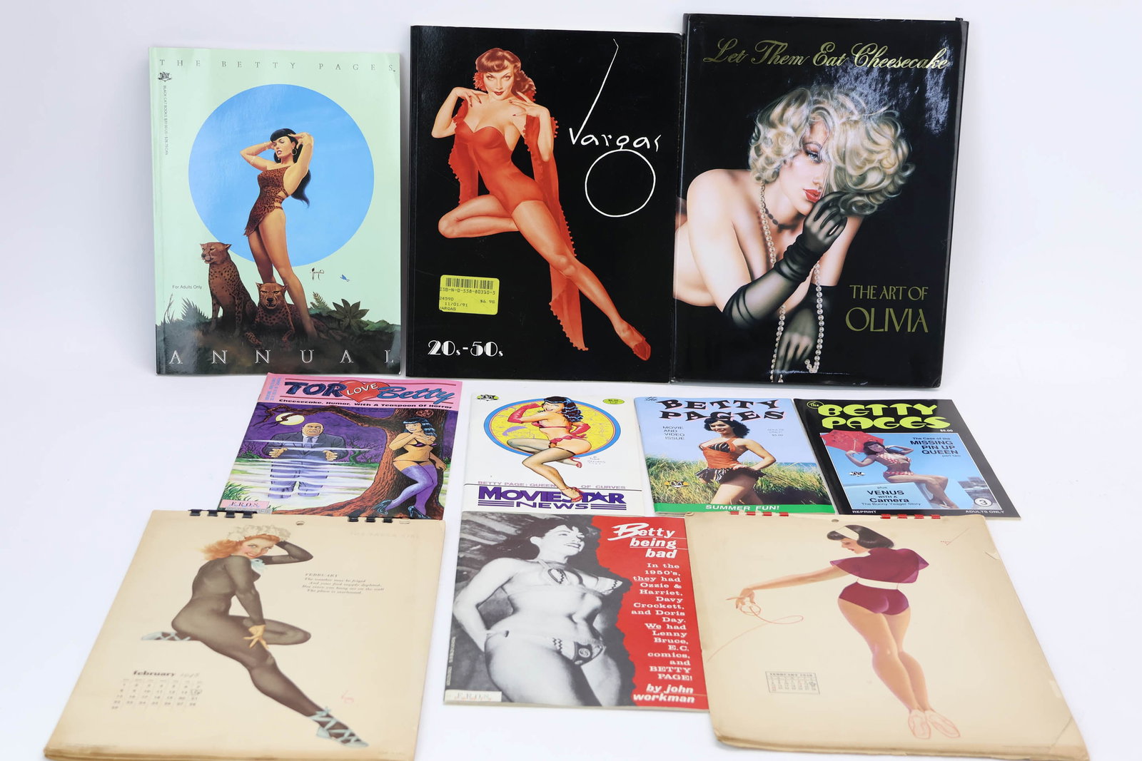 Group of Assorted Betty Page Ephemera (1 of 11)
