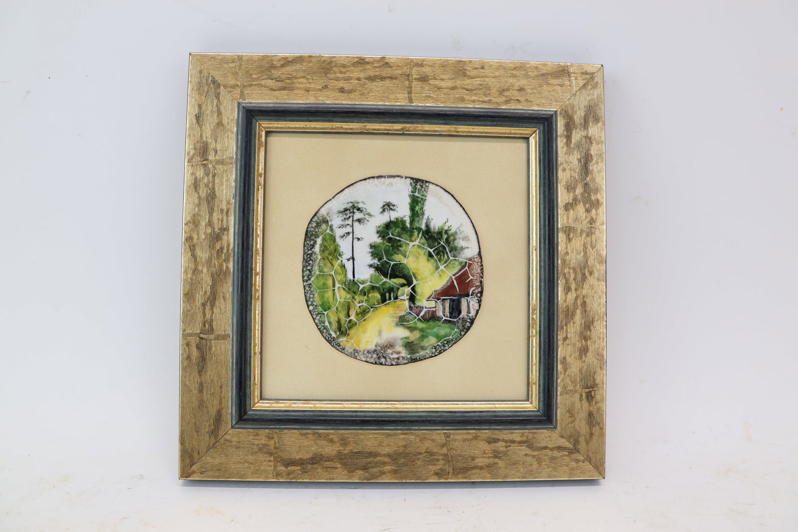 Six Framed Ceramic Tiles - 10