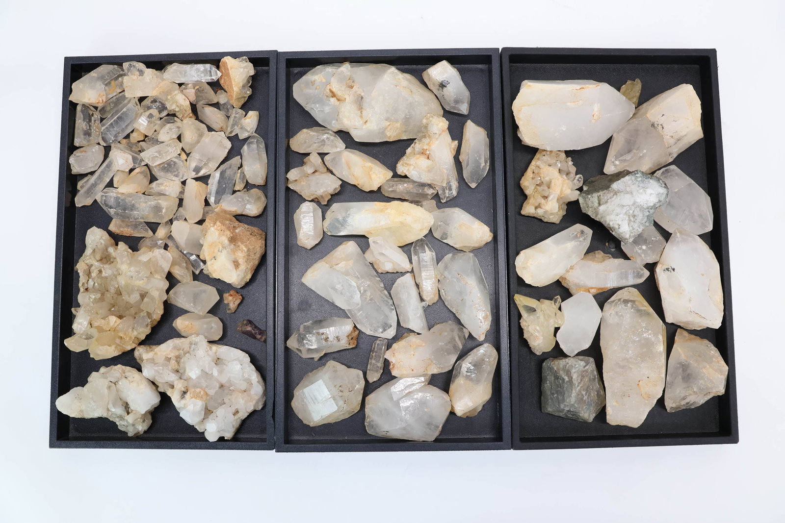 Group of Assorted Raw Quartz Crystal Specimens (1 of 10)