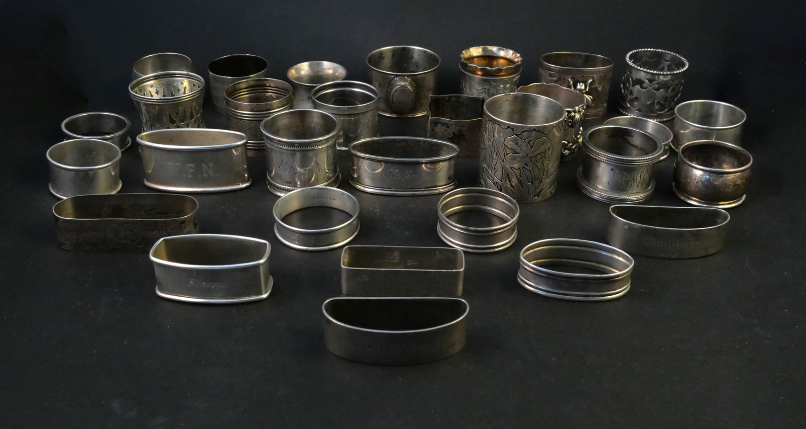 Collection of Antique Napkin Rings (1 of 19)