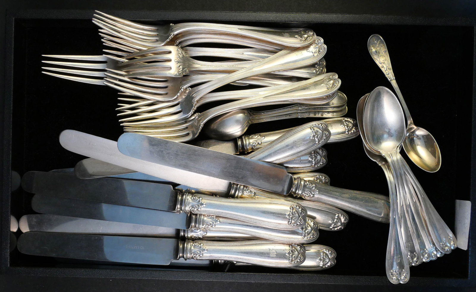 Assorted Tiffany Sterling Silver Flatware - 14