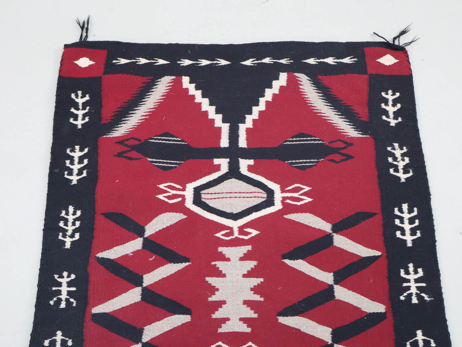 Navajo "Storm Pattern" Throw Rug - 2