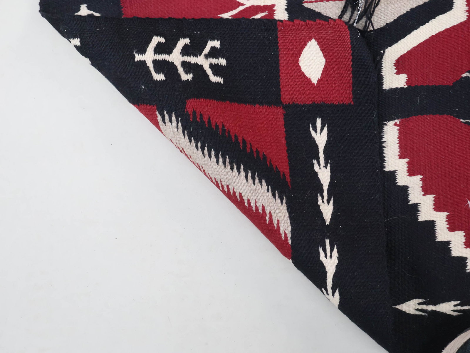 Navajo "Storm Pattern" Throw Rug - 7