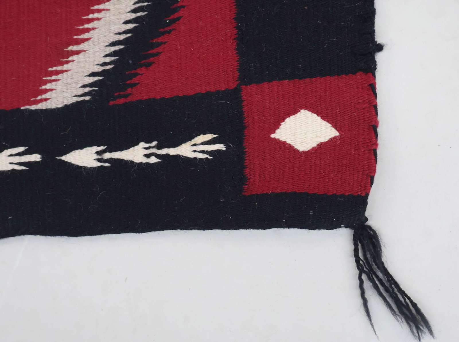 Navajo "Storm Pattern" Throw Rug - 8