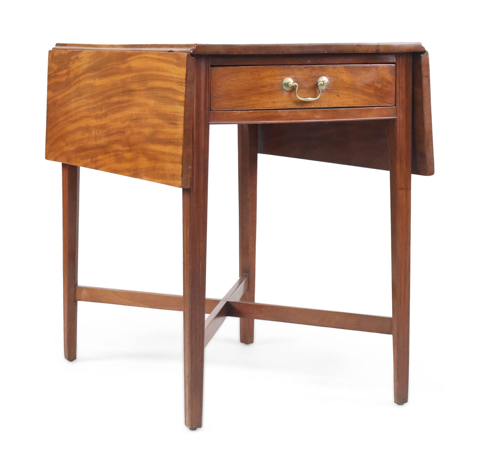 Federal Mahogany One Drawer Pembroke Table (1 of 11)