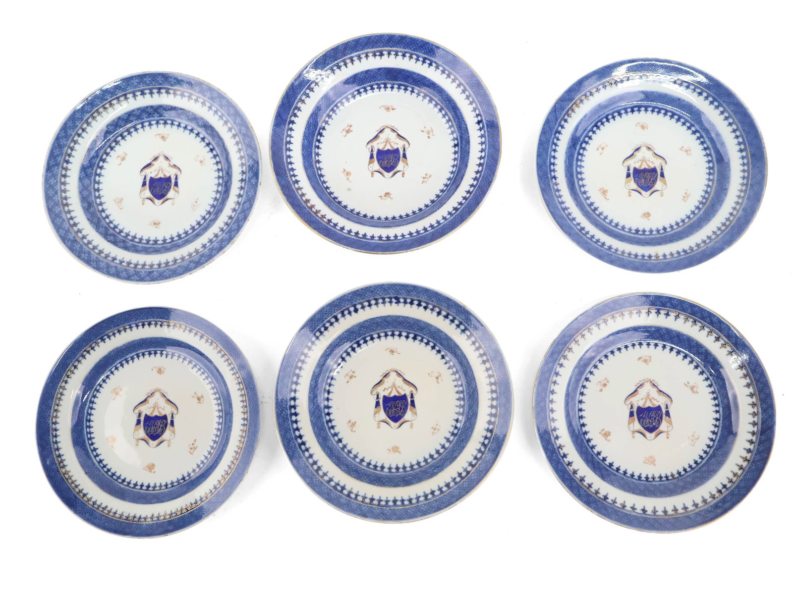 The Nicholas Brown Chinese Export Porcelain Plates (1 of 11)