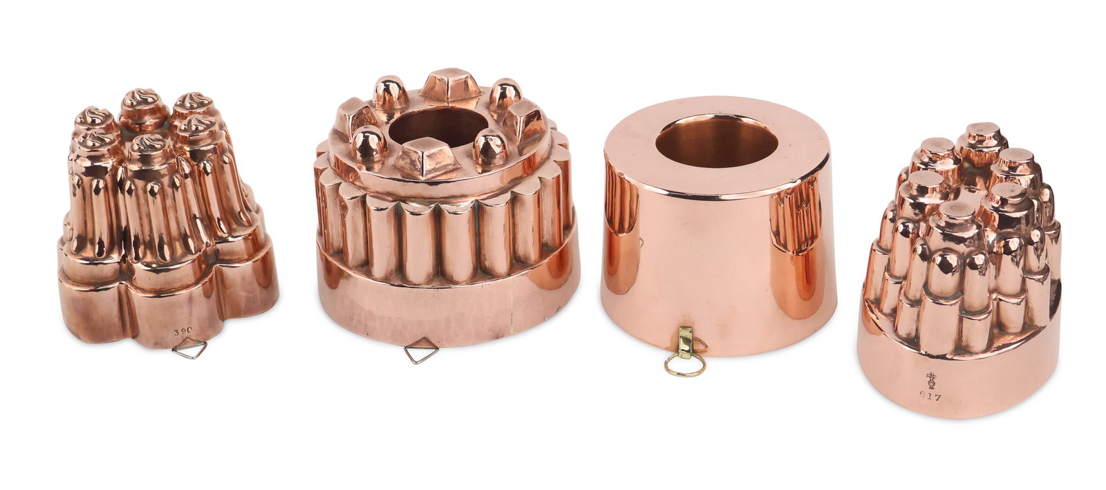 Four English Copper Molds (1 of 14)