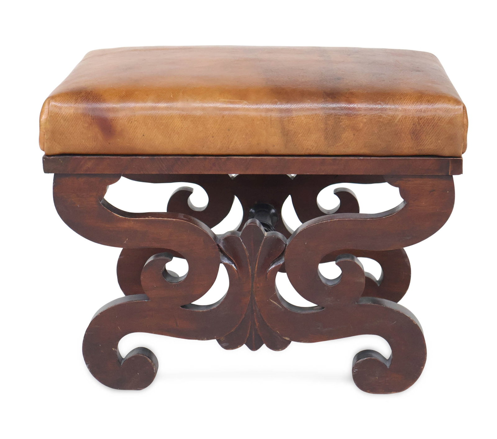 Classical Mahogany Foot Stool (1 of 6)