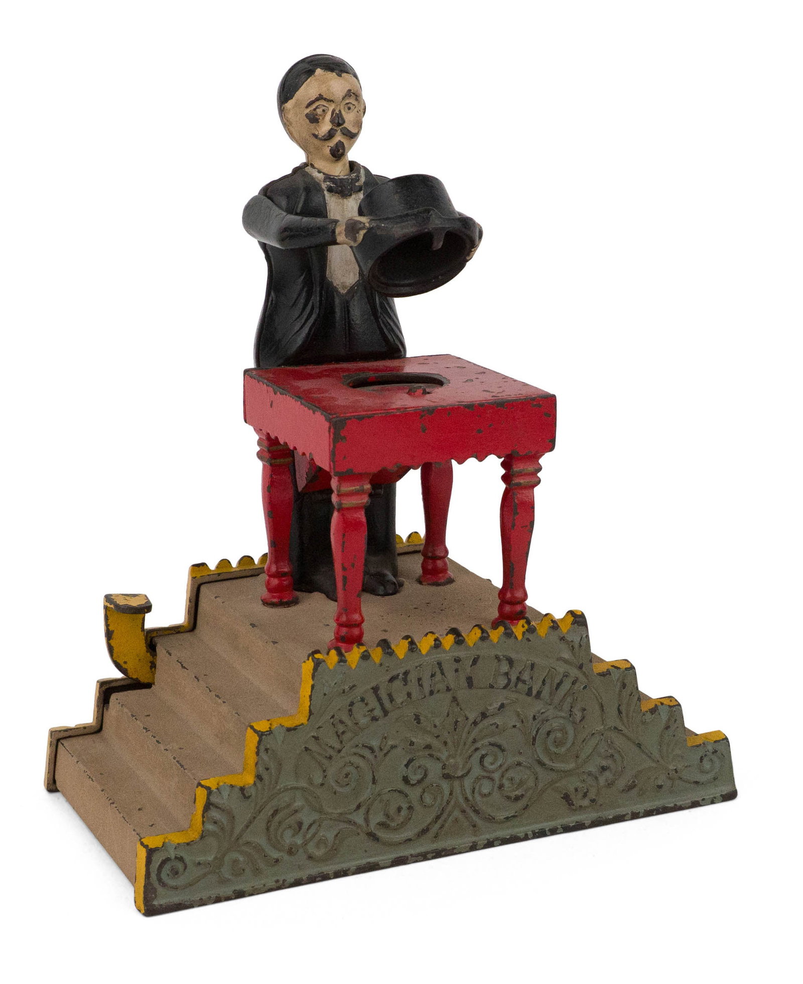 "Magician Bank" Cast Iron Mechanical Bank (1 of 6)