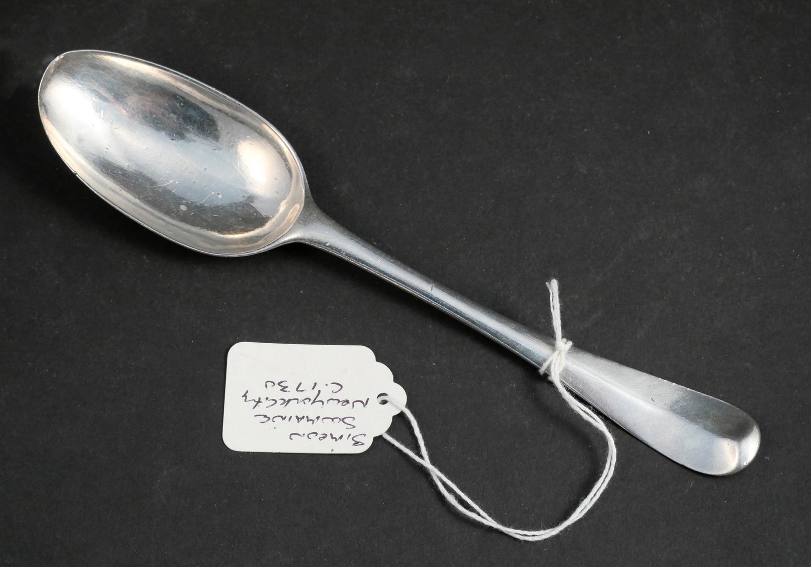 Simeon Soumaine Colonial American Silver Tablespoon (1 of 6)