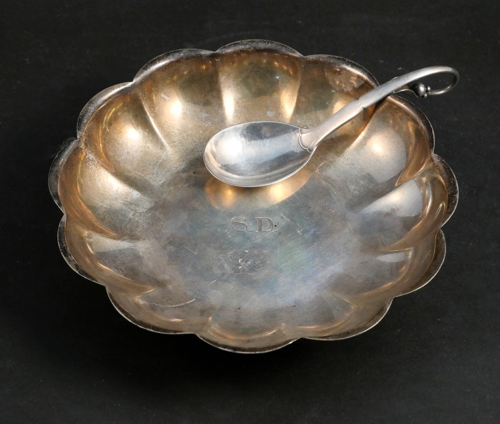 Vintage Georg Jensen Sterling Silver Spoon and Bowl (1 of 8)